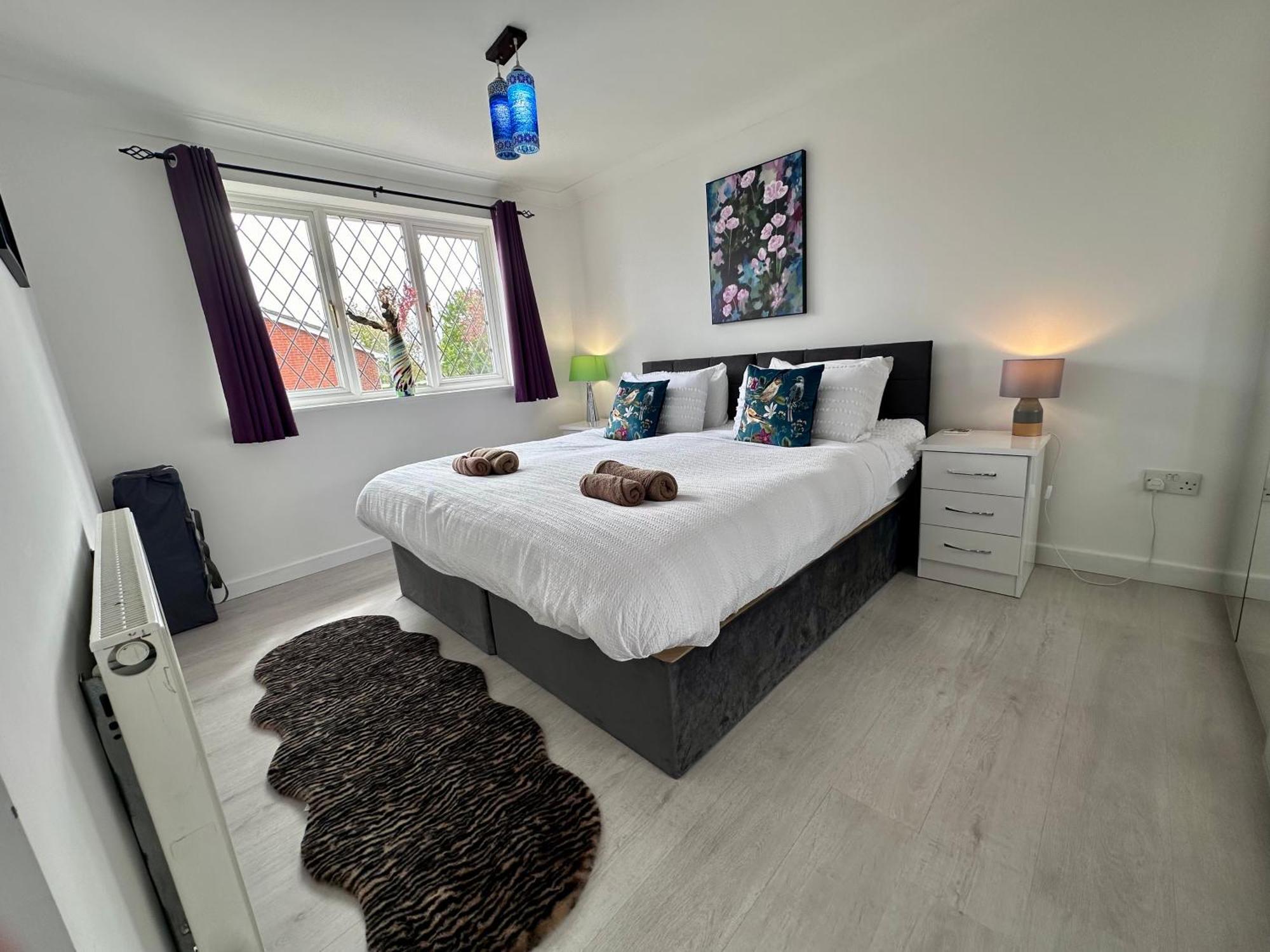 Beautiful House In South Cambridge, 14-Min Drive To The City Centre, Free Parking, No Sofabeds, Sleeps 6 Luaran gambar